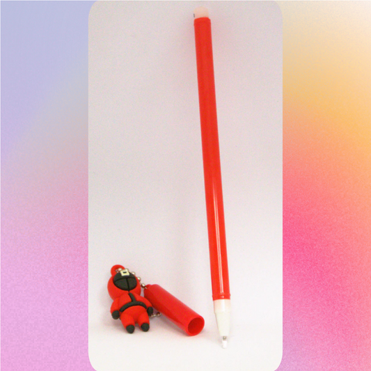 Red Squid Game pen