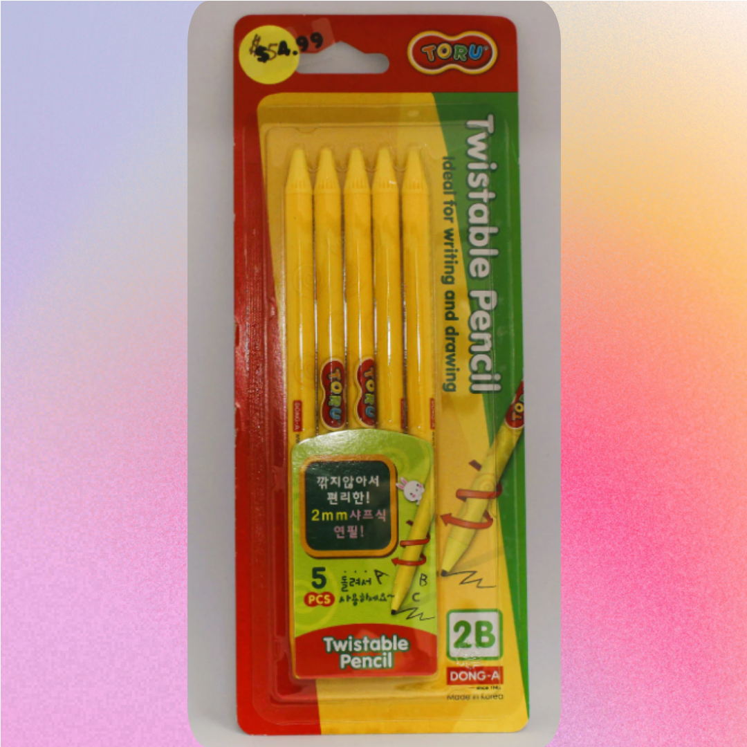 Twistable pencil 5pc