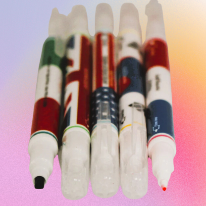 Korean Flag Pen Set 5pc