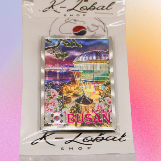 Korea Landscape City Metal Magnet