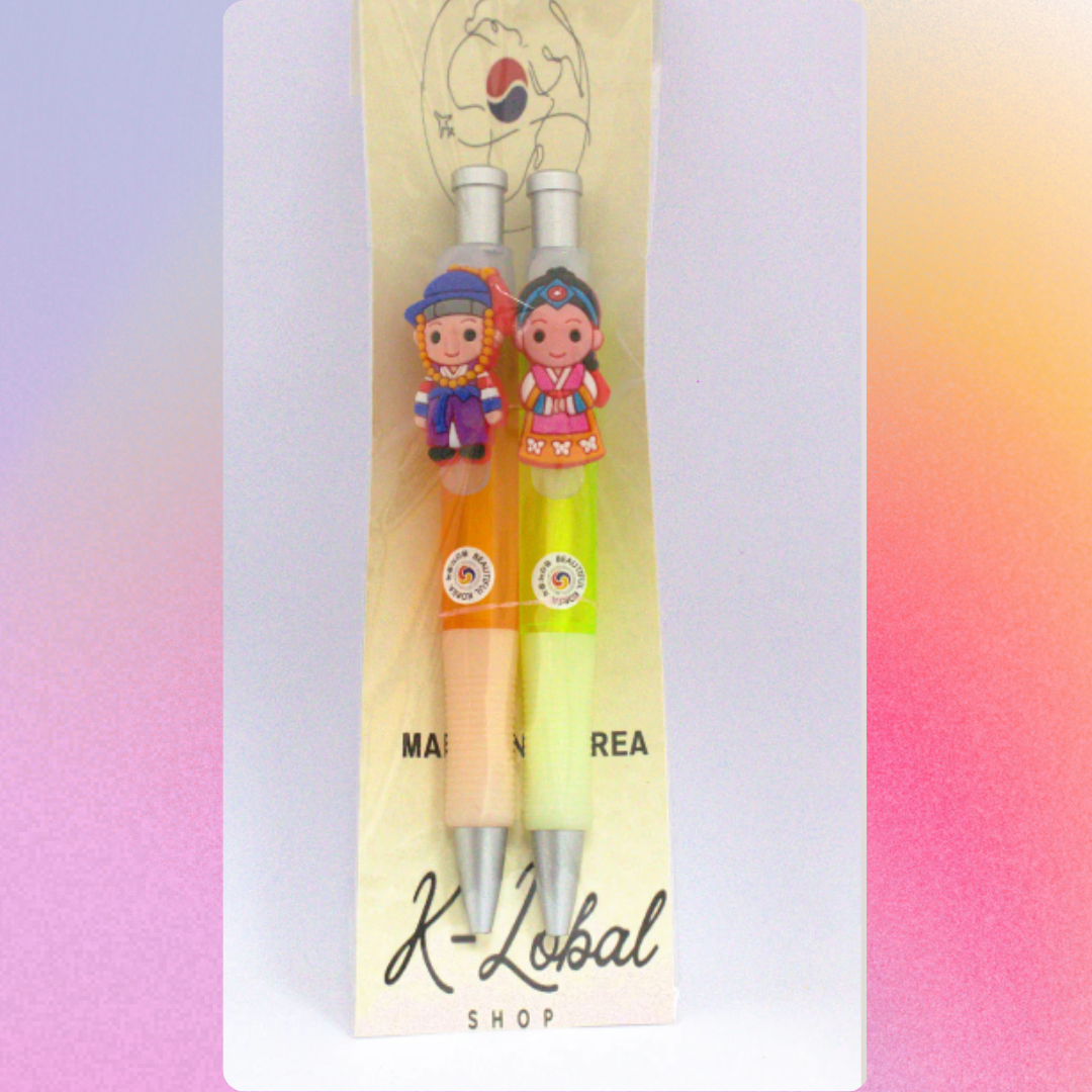 Korean traditional wedding ballpoint pen 2pc Set (Limited ITEM)