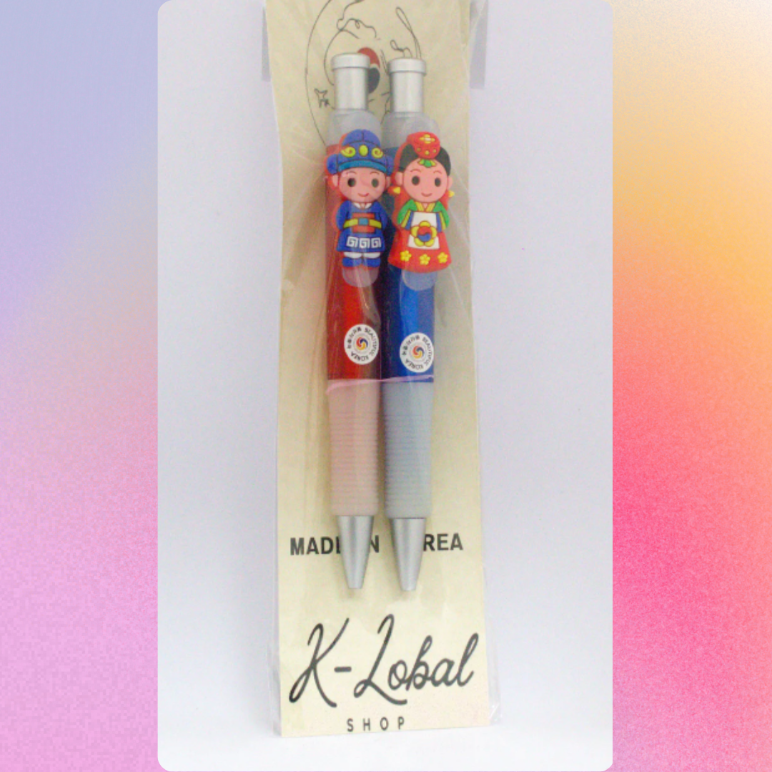 Korean traditional wedding ballpoint pen 2pc Set (Limited ITEM)