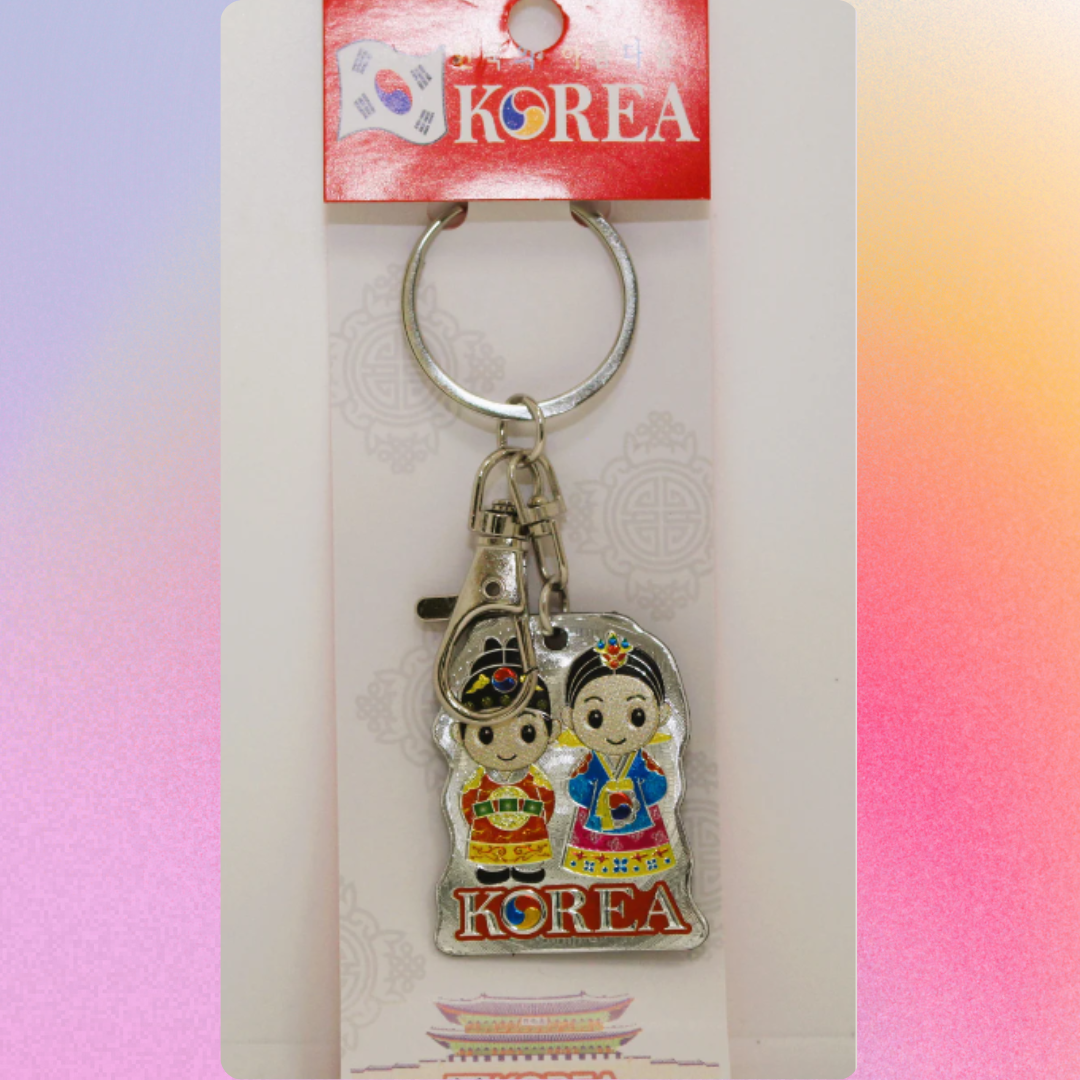 Korean traditional wedding keychain