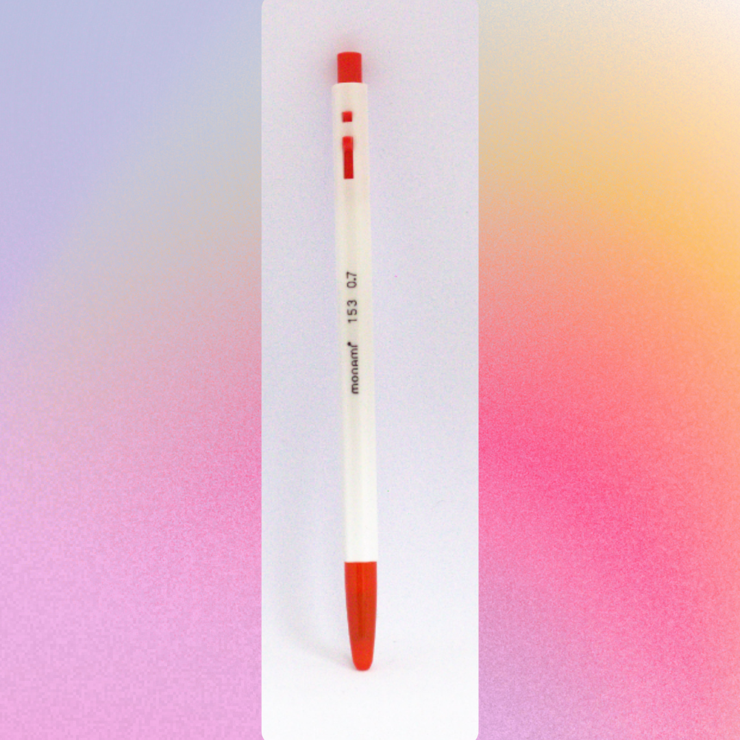 Monami ballpoint pen 153 made in Korea