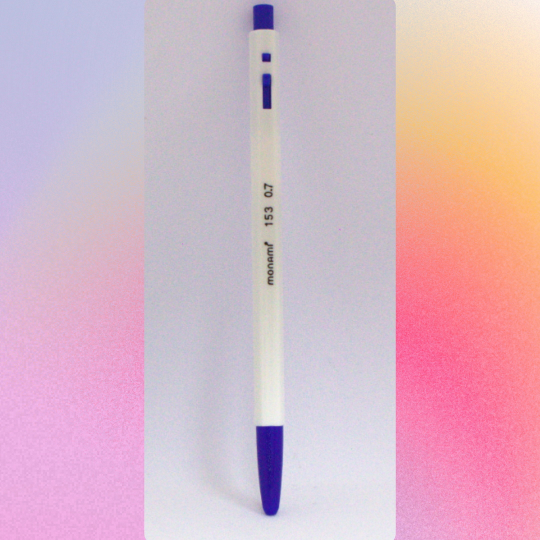 Monami ballpoint pen 153 made in Korea
