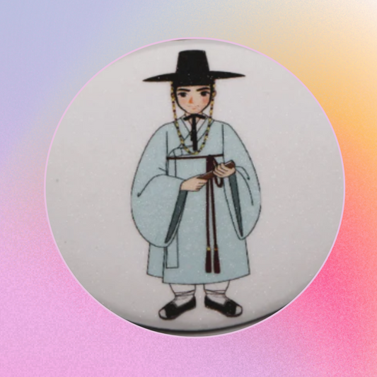 Korean Pin Button