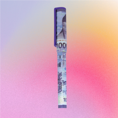 Korean Money & Love Korea ball-point pen